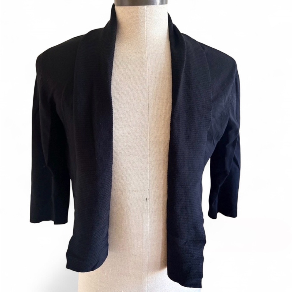 Calvin Klein Black Knit Cardigan